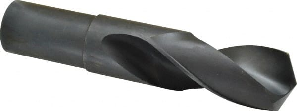 Interstate - 1-5/8" 118° Spiral Flute High Speed Steel Screw Machine Drill Bit - All Tool & Supply