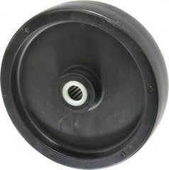 Fairbanks - 8 Inch Diameter x 2 Inch Wide, Polyolefin Caster Wheel - 1,400 Lb. Capacity, 2-3/16 Inch Hub Length, 3/4 Inch Axle Diameter, Roller Bearing - All Tool & Supply