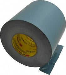 3M - 6" x 55m Blue Duct Tape - 12.1 mil, Rubber Adhesive, Polyethylene Film Backing, 36 Lb/ln Tensile Strength, 200°F Max, Series 8979 - All Tool & Supply