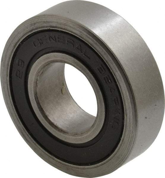 Value Collection - 3/4" Bore Diam, 1-3/4" OD, Double Seal Unground Retainer Type Radial Ball Bearing - 1/2" Wide, 1 Row, Round Bore, 1,171 Lb Dynamic Capacity - All Tool & Supply