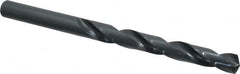 Interstate - 17mm 118° Spiral Flute High Speed Steel Taper Length Drill Bit - All Tool & Supply