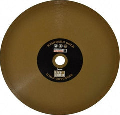 Core Cut - 8" Diam, 5/8" Arbor Hole Diam, Wet & Dry Cut Saw Blade - Diamond-Tipped, Standard Round Arbor - All Tool & Supply