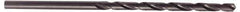 Cleveland - 0.6299", 118° Point, Spiral Flute, High Speed Steel Taper Length Drill Bit - Oxide Finish, 5-55/64" Flute Length, 8-15/16" OAL, Series 2510 - All Tool & Supply