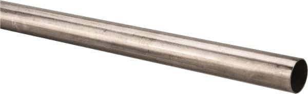 Made in USA - 6' Long, 1" OD, 304 Stainless Steel Tube - 0.035" Wall Thickness - All Tool & Supply