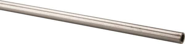 Value Collection - 6' Long, 1/4" OD, 304 Stainless Steel Tube - 0.035" Wall Thickness - All Tool & Supply