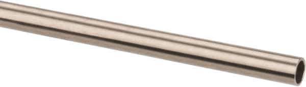 Value Collection - 6' Long, 1/2" OD, 304 Stainless Steel Tube - 0.049" Wall Thickness - All Tool & Supply