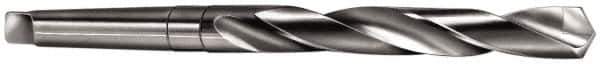 Value Collection - 5/16", 1MT 118° Point Carbide-Tipped Taper Shank Drill Bit - Bright Finish, 3-1/8" Flute Length, 6-3/8" OAL, Spiral Flute, Series 2660 - All Tool & Supply