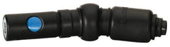 Prevost - 3/8 Female NPT Industrial Pneumatic Hose Free Angle Ball Swivel Safety Coupling (with boot) - Composite, 3/8" Body Diam - All Tool & Supply