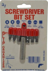 Value Collection - 7 Piece, Screwdriver Bit Set - Multi-Bit - All Tool & Supply