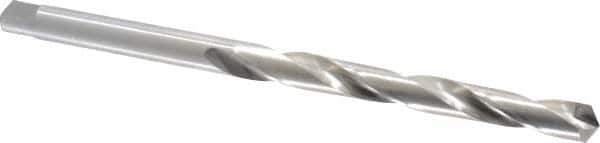 CJT - 7/16", 118° Point, Spiral Flute, Carbide Tipped Taper Length Drill Bit - Bright Finish, 4-5/8" Flute Length, 7-1/4" OAL, Series 130 - All Tool & Supply