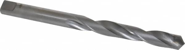 Made in USA - 25/32" 118° Spiral Flute Carbide-Tipped Taper Length Drill Bit - All Tool & Supply