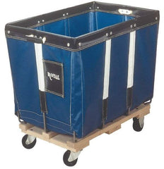 Royal Basket Trucks - 34" Long x 22" Wide x 29" High, Blue Vinyl Replacement Liner - Use with Royal - 8 Bushel Capacity Basket Trucks - All Tool & Supply