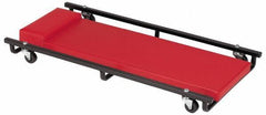 Whiteside - 570 Lb Capacity, 6 Wheel Creeper - Steel, 36" Long x 3-1/4" High x 17" Wide - All Tool & Supply