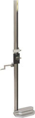 Mitutoyo - 40" Electronic Height Gage - 0.0005" Resolution, Accurate to 0.003", LCD Display, SPC Data Output - All Tool & Supply