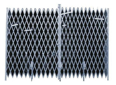 Illinois Engineered Products - 6' High x 14' Wide Bi-Parting Folding Gates - Steel - All Tool & Supply