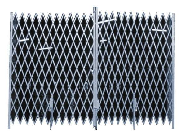 Illinois Engineered Products - 6' High x 18' Wide Bi-Parting Folding Gates - Steel - All Tool & Supply