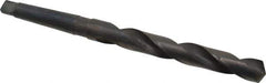 Interstate - 49/64", 2MT 118° Point High Speed Steel Taper Shank Drill Bit - Oxide Finish, 5-1/2" Flute Length, 9-3/8" OAL, Spiral Flute - All Tool & Supply