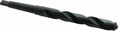 Interstate - 27/32", 2MT 118° Point High Speed Steel Taper Shank Drill Bit - All Tool & Supply