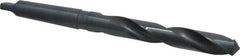 Interstate - 15/16", 3MT 118° Point High Speed Steel Taper Shank Drill Bit - Oxide Finish, 6-1/4" Flute Length, 11" OAL, Spiral Flute - All Tool & Supply