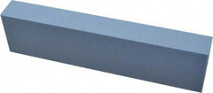 Norton - 80 Grit Aluminum Oxide Rectangular Polishing Stone - Medium Grade, 2" Wide x 8" Long x 1" Thick - All Tool & Supply