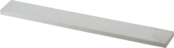 Norton - 100 Grit Aluminum Oxide Rectangular Polishing Stone - Fine Grade, 1" Wide x 8" Long x 1/4" Thick - All Tool & Supply