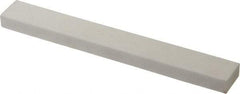 Norton - 100 Grit Aluminum Oxide Rectangular Polishing Stone - Fine Grade, 1" Wide x 8" Long x 1/2" Thick - All Tool & Supply