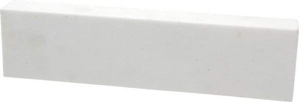 Norton - 120 Grit Aluminum Oxide Rectangular Polishing Stone - Fine Grade, 2" Wide x 8" Long x 1" Thick - All Tool & Supply