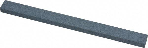 Made in USA - 120 Grit Aluminum Oxide Rectangular Polishing Stone - Fine Grade, 1/2" Wide x 6" Long x 1/4" Thick - All Tool & Supply