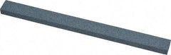 Made in USA - 120 Grit Aluminum Oxide Rectangular Polishing Stone - Fine Grade, 1/2" Wide x 6" Long x 1/4" Thick - All Tool & Supply