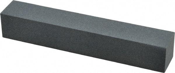 Made in USA - 150 Grit Aluminum Oxide Square Polishing Stone - Very Fine Grade, 1" Wide x 6" Long x 1" Thick - All Tool & Supply