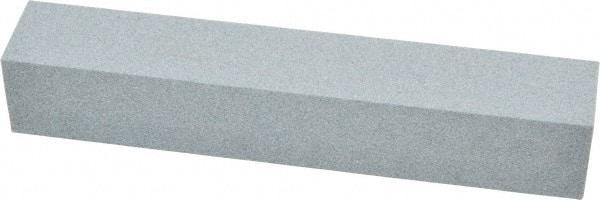 Made in USA - 180 Grit Aluminum Oxide Square Polishing Stone - Very Fine Grade, 1" Wide x 6" Long x 1" Thick - All Tool & Supply