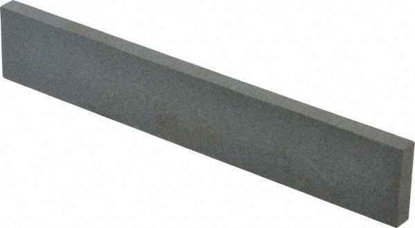 Made in USA - 220 Grit Aluminum Oxide Rectangular Polishing Stone - Very Fine Grade, 1" Wide x 6" Long x 1/4" Thick - All Tool & Supply