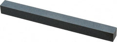 Made in USA - 220 Grit Aluminum Oxide Square Polishing Stone - Very Fine Grade, 1/2" Wide x 6" Long x 1/2" Thick - All Tool & Supply