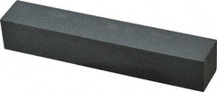 Made in USA - 220 Grit Aluminum Oxide Square Polishing Stone - Very Fine Grade, 1" Wide x 6" Long x 1" Thick - All Tool & Supply