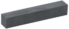 Value Collection - 220 Grit Silicon Carbide Rectangular Polishing Stone - Very Fine Grade, 1/4" Wide x 6" Long x 1/16" Thick - All Tool & Supply