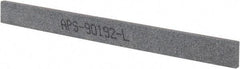 Value Collection - 180 Grit Silicon Carbide Rectangular Polishing Stone - Very Fine Grade, 1/2" Wide x 6" Long x 1/8" Thick - All Tool & Supply