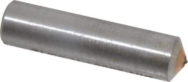 Norton - 1/4 Carat Single Point Diamond Dresser - 2" Long x 1/2" Shank Diam - All Tool & Supply