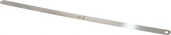 Starrett - 0.003 Inch Thick x 1/2 Inch Wide x 12 Inch Leaf Length, Parallel Feeler Gage - Tempered Steel - All Tool & Supply