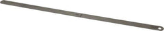 Starrett - 0.013 Inch Thick x 1/2 Inch Wide x 12 Inch Leaf Length, Parallel Feeler Gage - Tempered Steel - All Tool & Supply