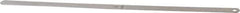 Starrett - 0.026 Inch Thick x 1/2 Inch Wide x 12 Inch Leaf Length, Parallel Feeler Gage - Tempered Steel - All Tool & Supply