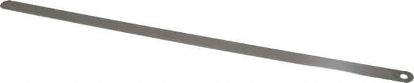 Starrett - 0.027 Inch Thick x 1/2 Inch Wide x 12 Inch Leaf Length, Parallel Feeler Gage - Tempered Steel - All Tool & Supply