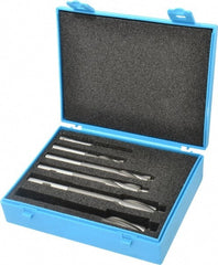 Made in USA - 3 to 10mm Socket Head Cap Screw Compatible, High Speed Steel, Solid Pilot Counterbore Set - All Tool & Supply