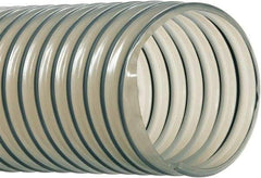 Hi-Tech Duravent - 1-1/4" ID, 28 Hg Vac Rating, 13 psi, Polyurethane Vacuum & Duct Hose - 25' Long, Clear, 1-1/4" Bend Radius, -40 to 200°F - All Tool & Supply