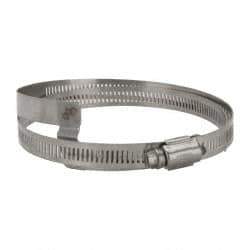 Hi-Tech Duravent - Stainless Steel Hose Clamp - 1/2" Wide x 0.02" Thick, 4-1/4" Hose, 2-3/4 to 4-5/8" Diam - All Tool & Supply