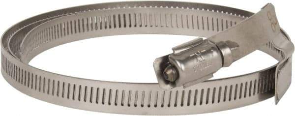Hi-Tech Duravent - Stainless Steel Hose Clamp - 1/2" Wide x 0.02" Thick, 10" Hose, 9-1/4 to 10-5/8" Diam - All Tool & Supply