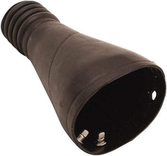 Hi-Tech Duravent - Custom EPDM Universal Adapter - 8" Long, Oval ID Range - All Tool & Supply