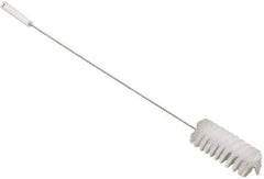 Vikan - 3" Diam Polyester Valve Brush - 34-1/4" OAL, 6-1/2" Head Length, Polypropylene & Stainless Steel Handle - All Tool & Supply