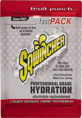 Sqwincher - 0.6 oz Pack Fruit Punch Activity Drink - Liquid Concentrate, Yields 6 oz - All Tool & Supply