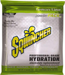 Sqwincher - 47.66 oz Pack Lemon-Lime Activity Drink - Powdered, Yields 5 Gal - All Tool & Supply