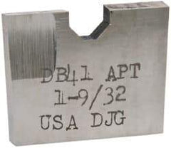 APT - 1-9/32 Inch Diameter, 3/16 Inch Thick, High Speed Steel Auxiliary Pilot Blade - Series D - All Tool & Supply